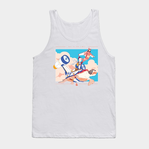 Sky is the Limit Tank Top by jiun.design